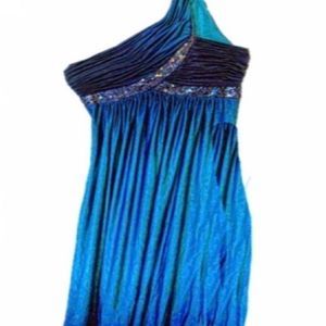 Juno Dress Collection Ombré Formal Gown EUC